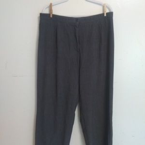 Dressbarn 18W Dress Slacks Medium Gray